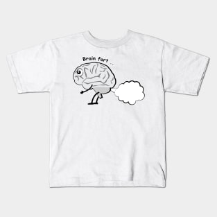 Brain Fart - Funny Character Kids T-Shirt